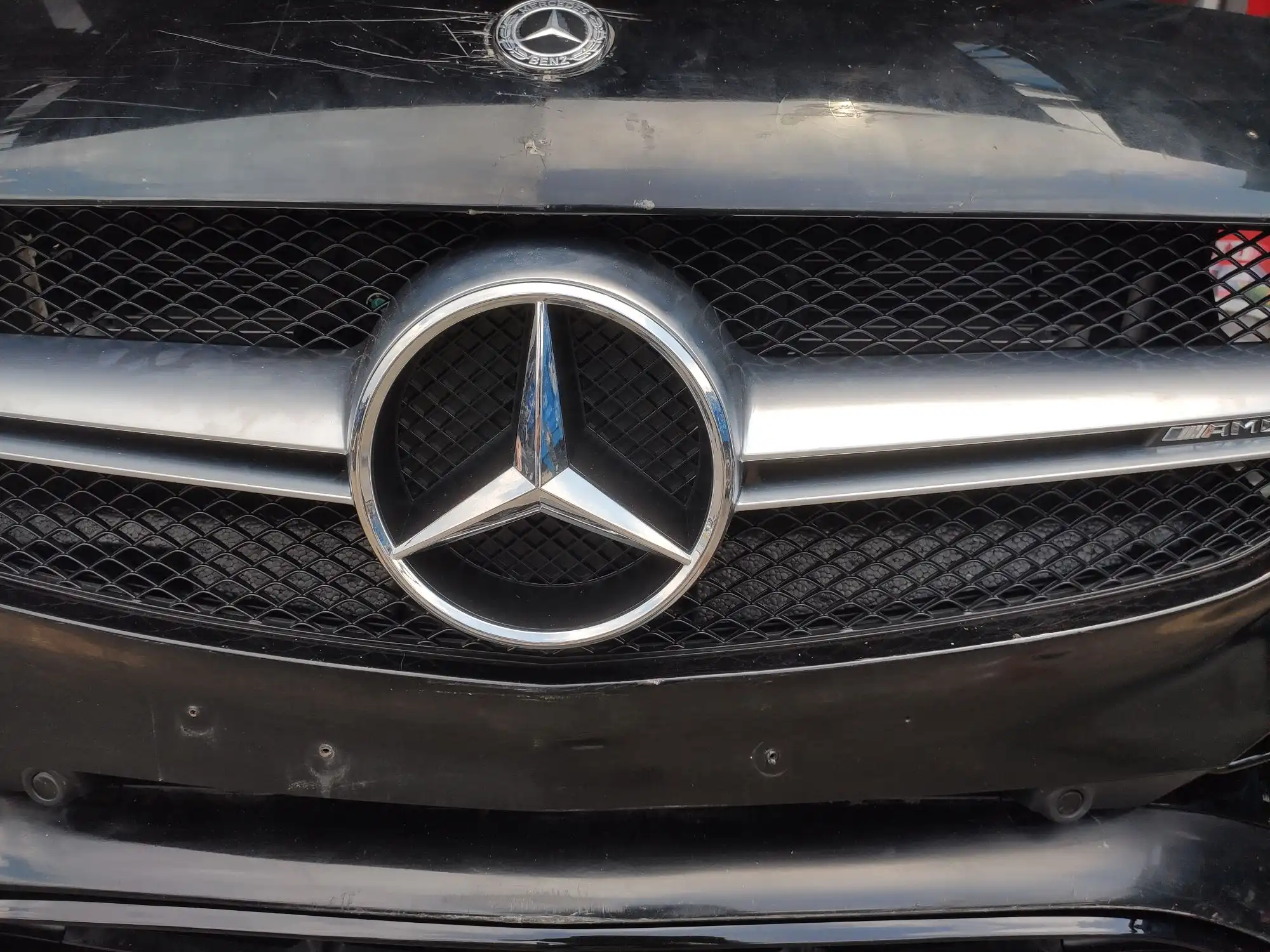 MERCEDES Benz W176 AMG A45 nose cut