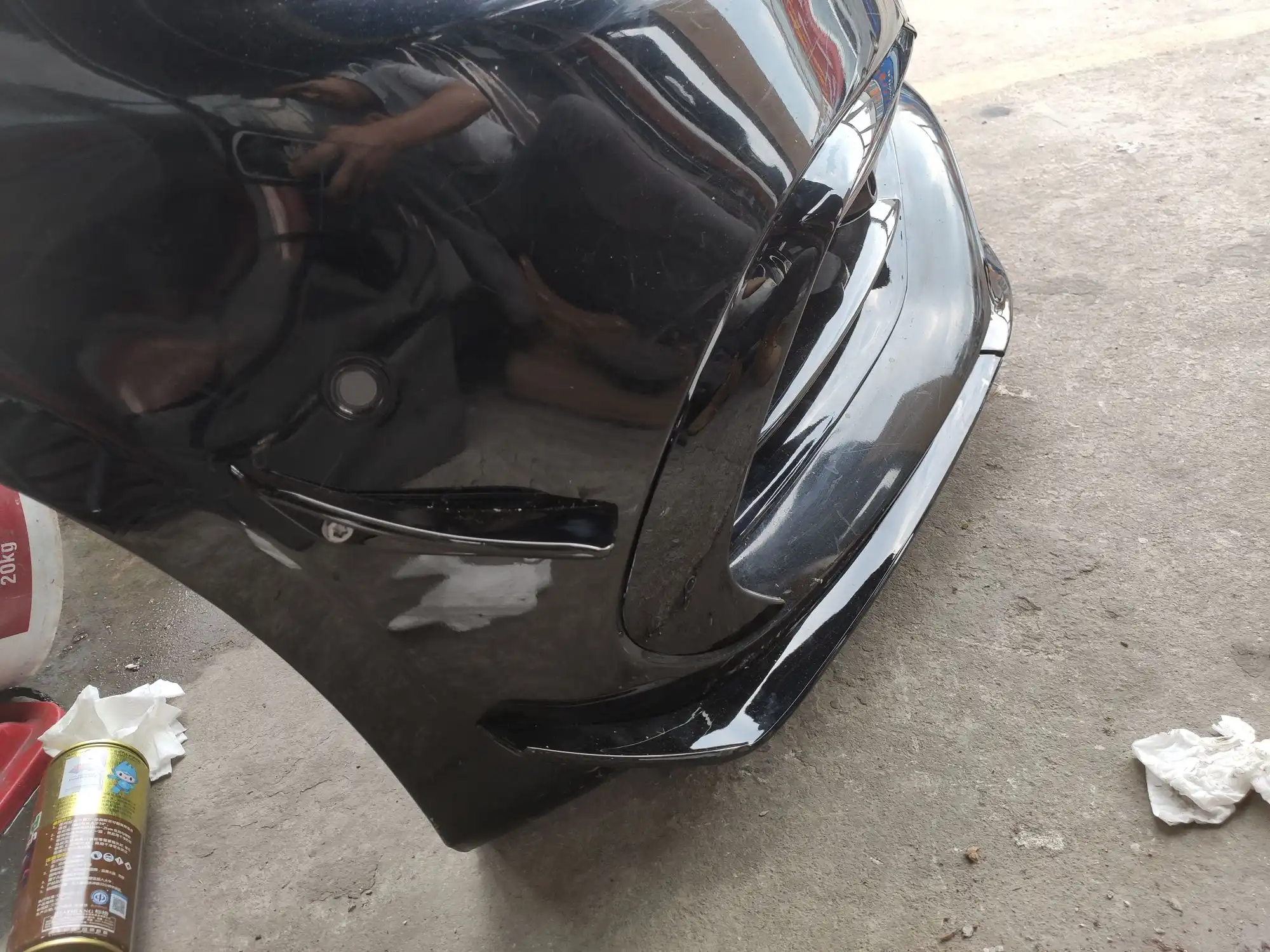 MERCEDES Benz W176 AMG A45 nose cut
