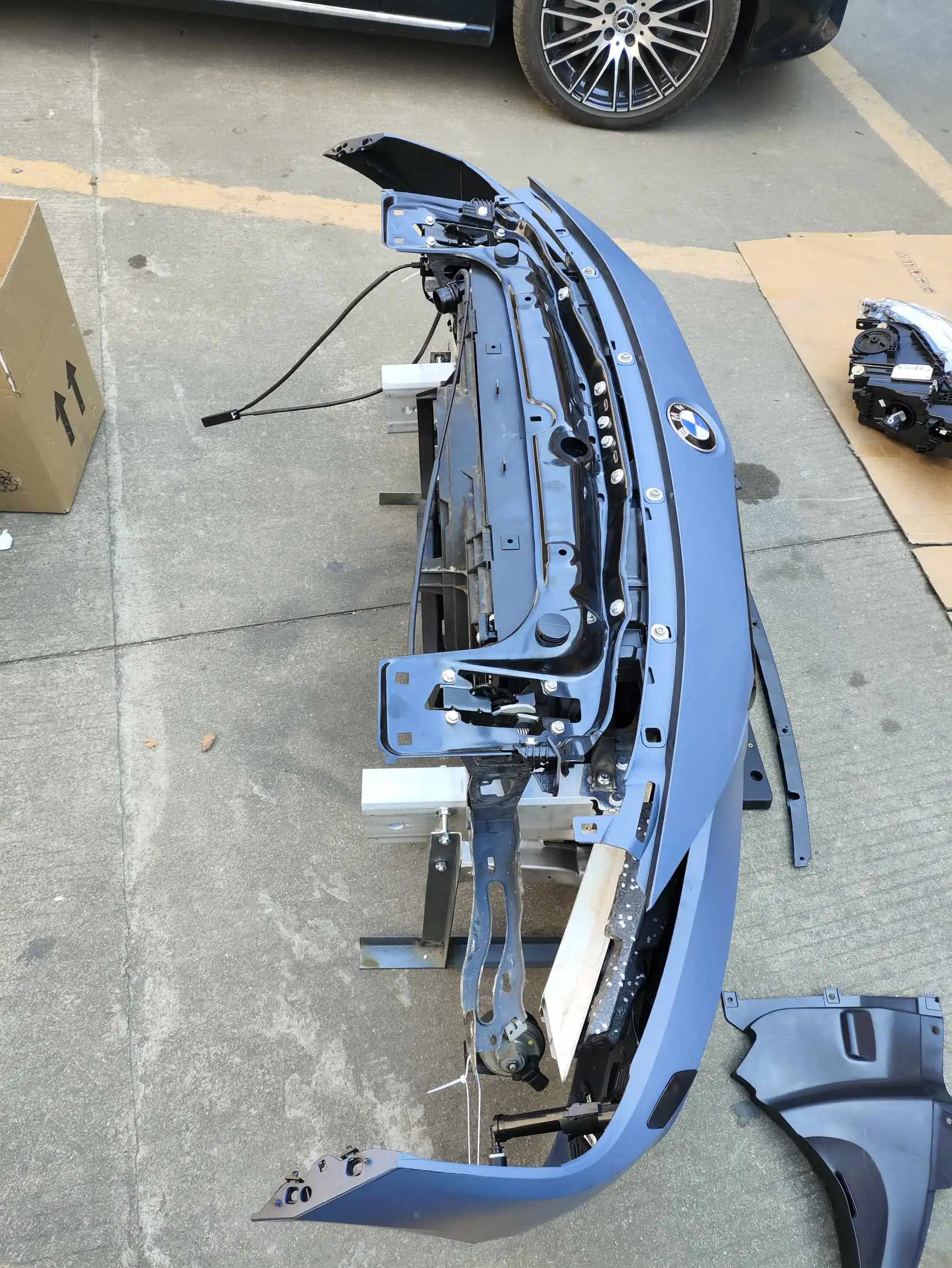 BMW F30 F35 nose cut